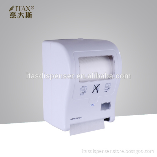 Toilet Auto cut Hand roll towel tissue dispenser no-touch paper machine toilet home bathroom sensor paper holder